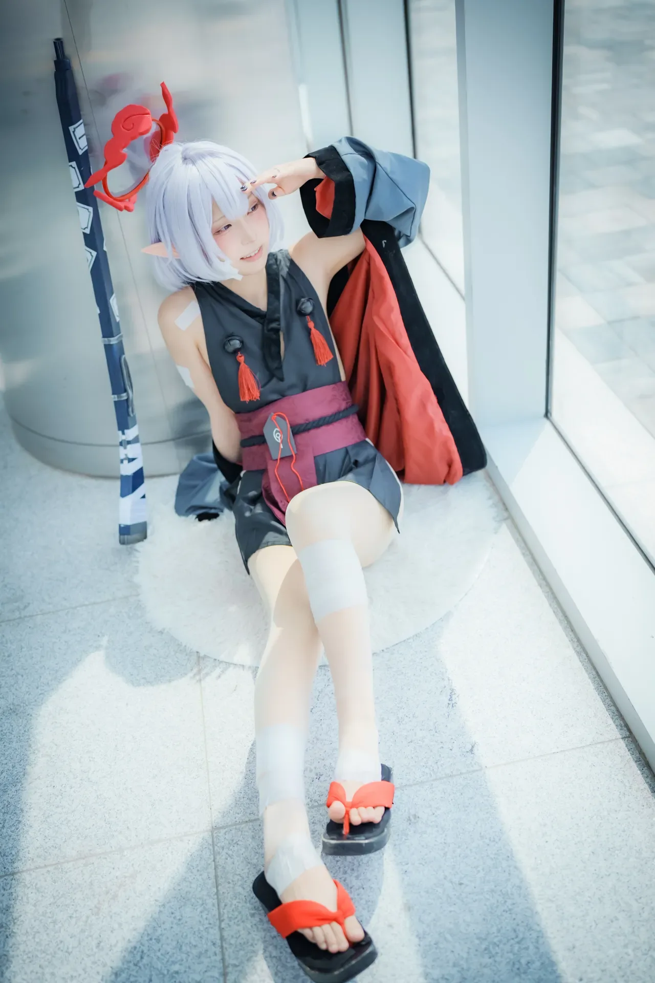 Coser@Nishienji Nanka – Heki Blue Line-Hikini Kashino - 68