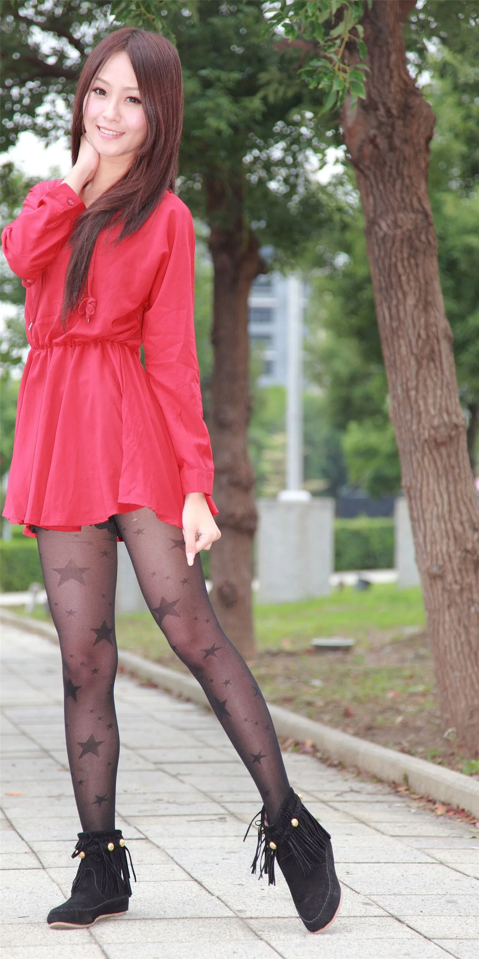 [Buổi chụp ảnh ngoài trời của Beautyleg] Winnie Xiaoxue - Bộ ảnh đường phố tại Sân vận động huyện Tân Trúc. - 24