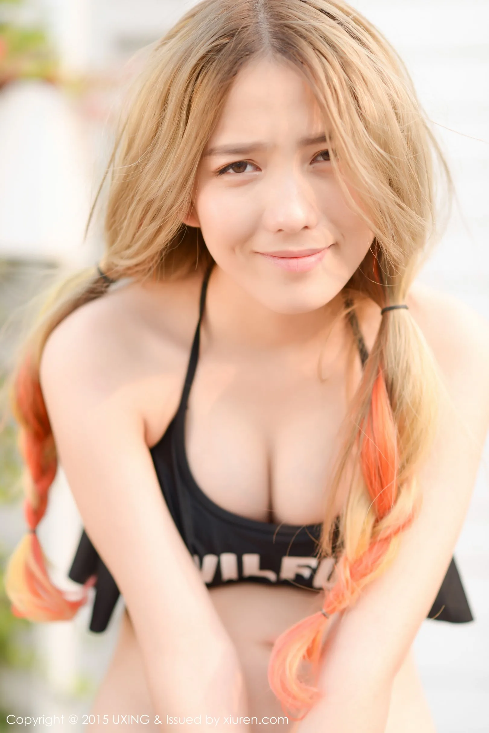 [UXING] Tập 026 Bộ ảnh Lazy Peach - 48