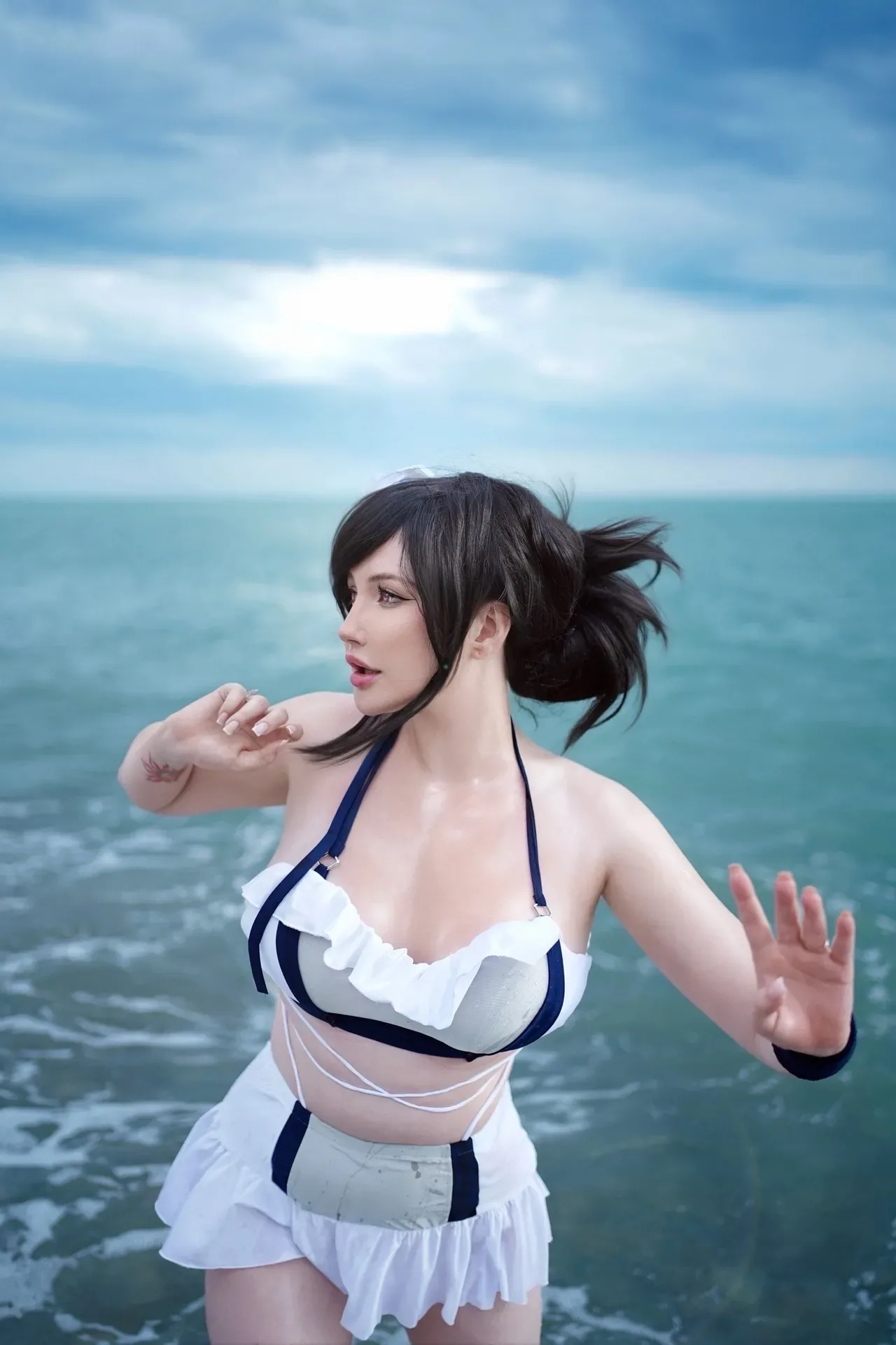 Coser@Nishienji Nanka – Heki Blue Line-Hikini Kashino - 65