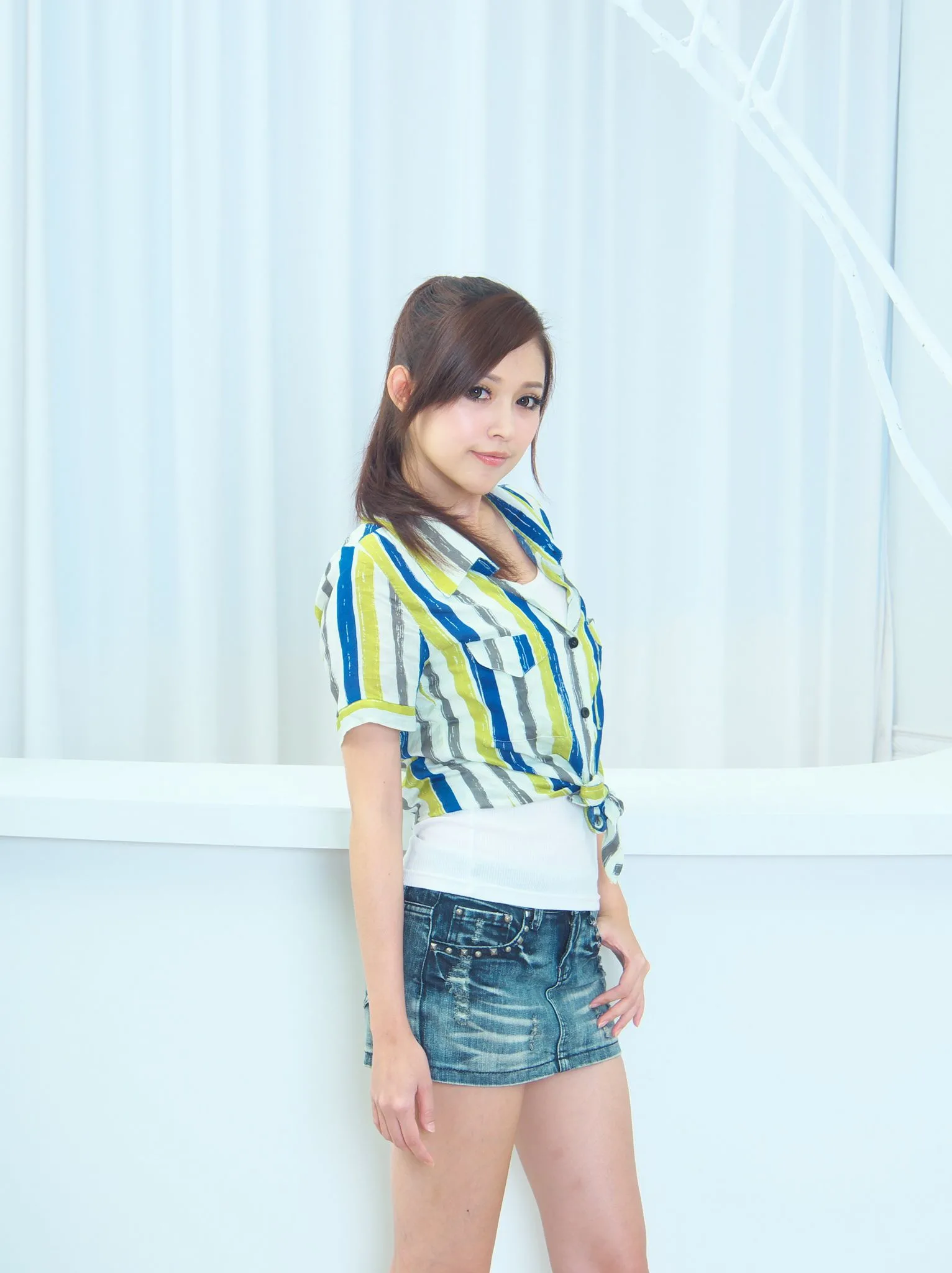 [Ấn bản đặc biệt BEAUTYLEG] Avy Hsu Tien-Yu - Bộ ảnh ngọt ngào với váy denim ngắn - 11