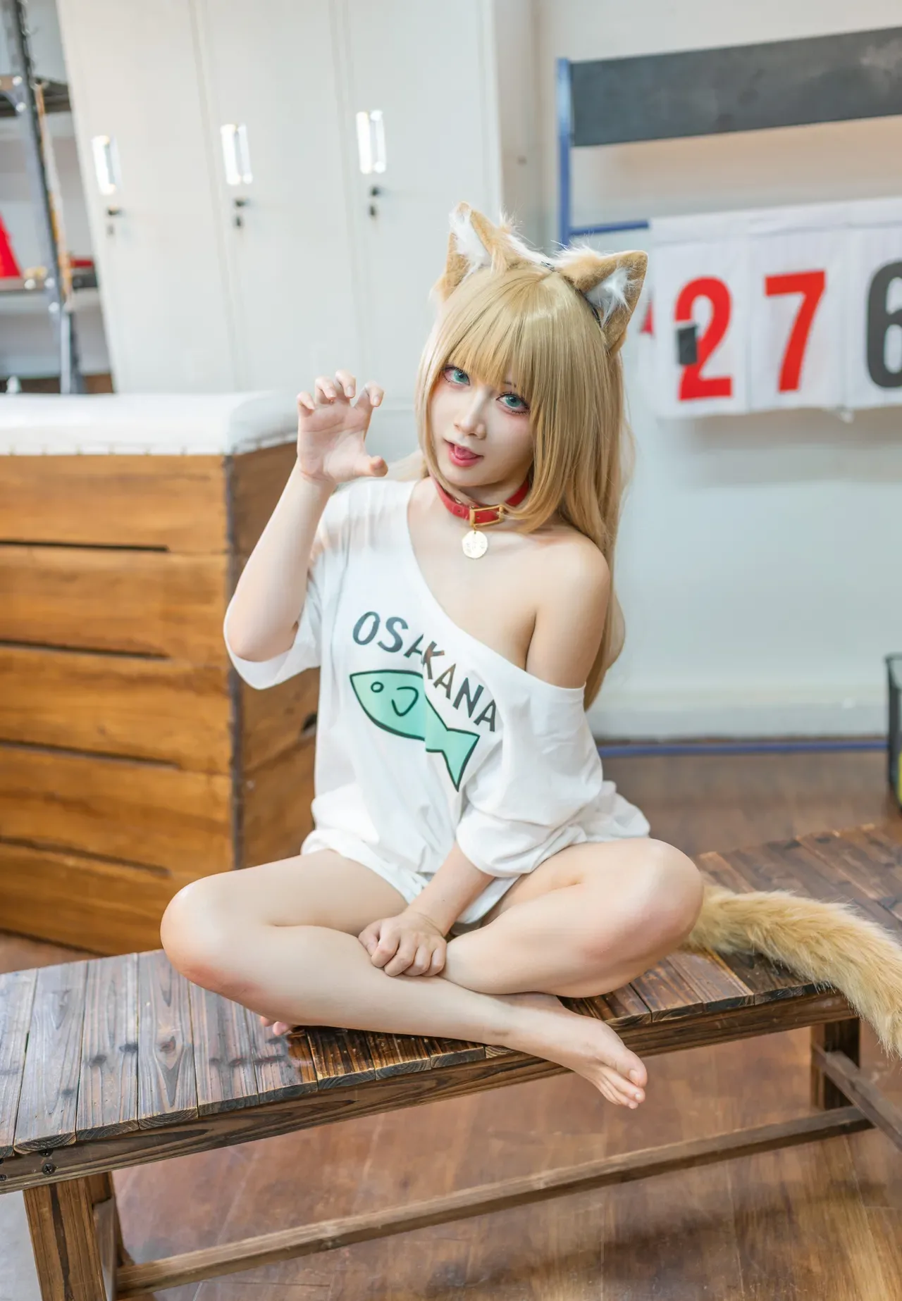 Coser@Nishienji Nanka – Heki Blue Line-Hikini Kashino - 64