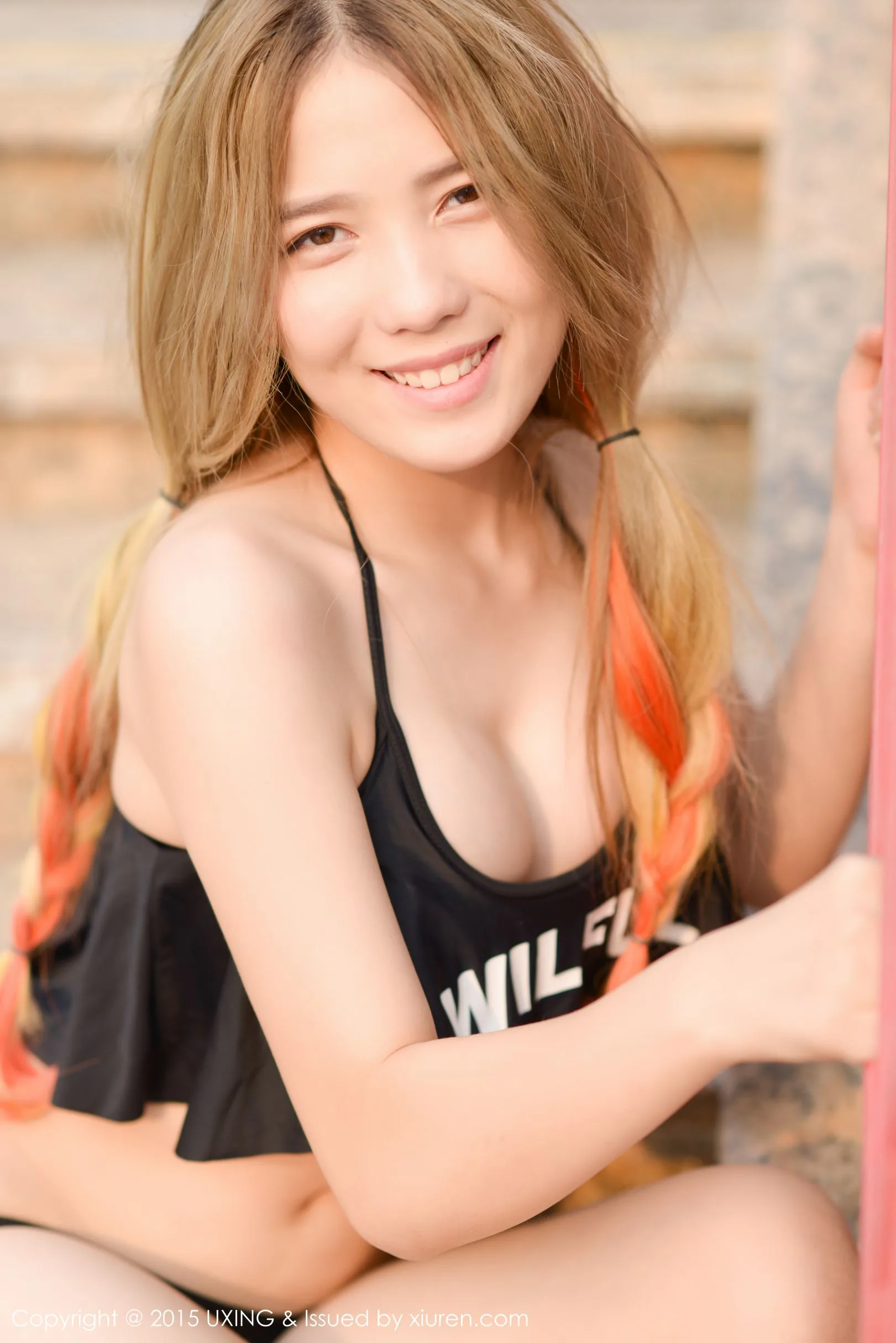 [UXING] Tập 026 Bộ ảnh Lazy Peach - 49
